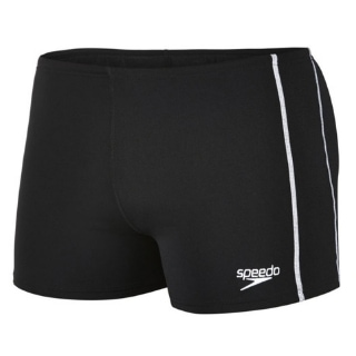 Speedo Herren Badehose Powerflex Eco Solid – Chlorbeständig, Bequem & Auslaufsicher, In Schwarz, Größe 38