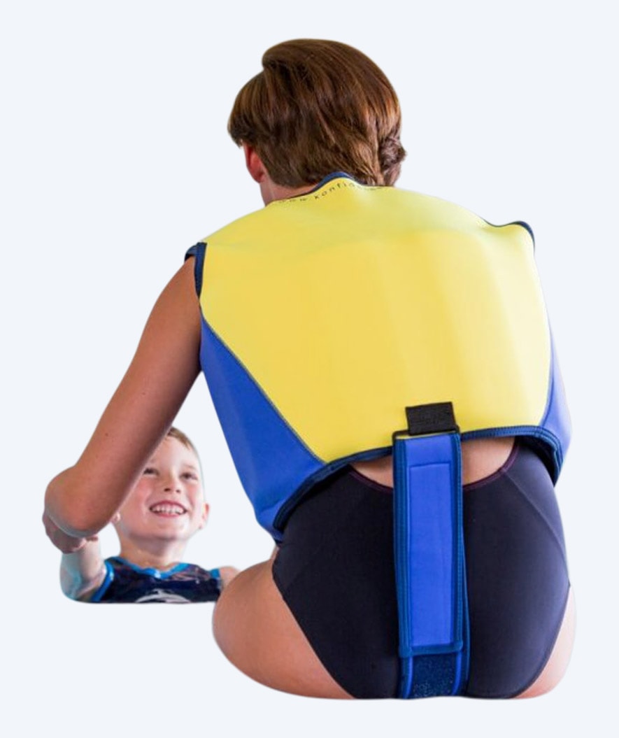 Konfidence Schwimmweste für Erwachsene - Blau/Gelb –