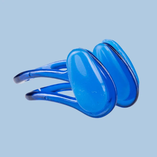 AQASKIN Schwimmnasenklammer Blau | Silikon Nasenklammer Für Schwimmen | Unisex Für Kinder & Erwachsene