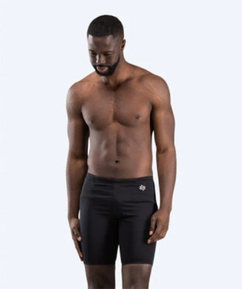 Watery lange Badehose für Herren - Surfy Eco - Schwarz
