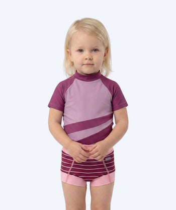 Watery Schwimmwindelhosen für Kinder - Neoprene Swim Nappy - Nordic Rosa Stripes