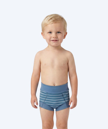 Watery Schwimmwindelhosen für Kinder - Neoprene Swim Nappy - Nordic Blue Stripes