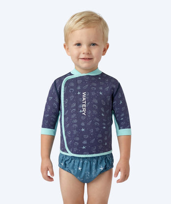 Watery Neopren Shirt - Baia Top - Atlantic Turquoise
