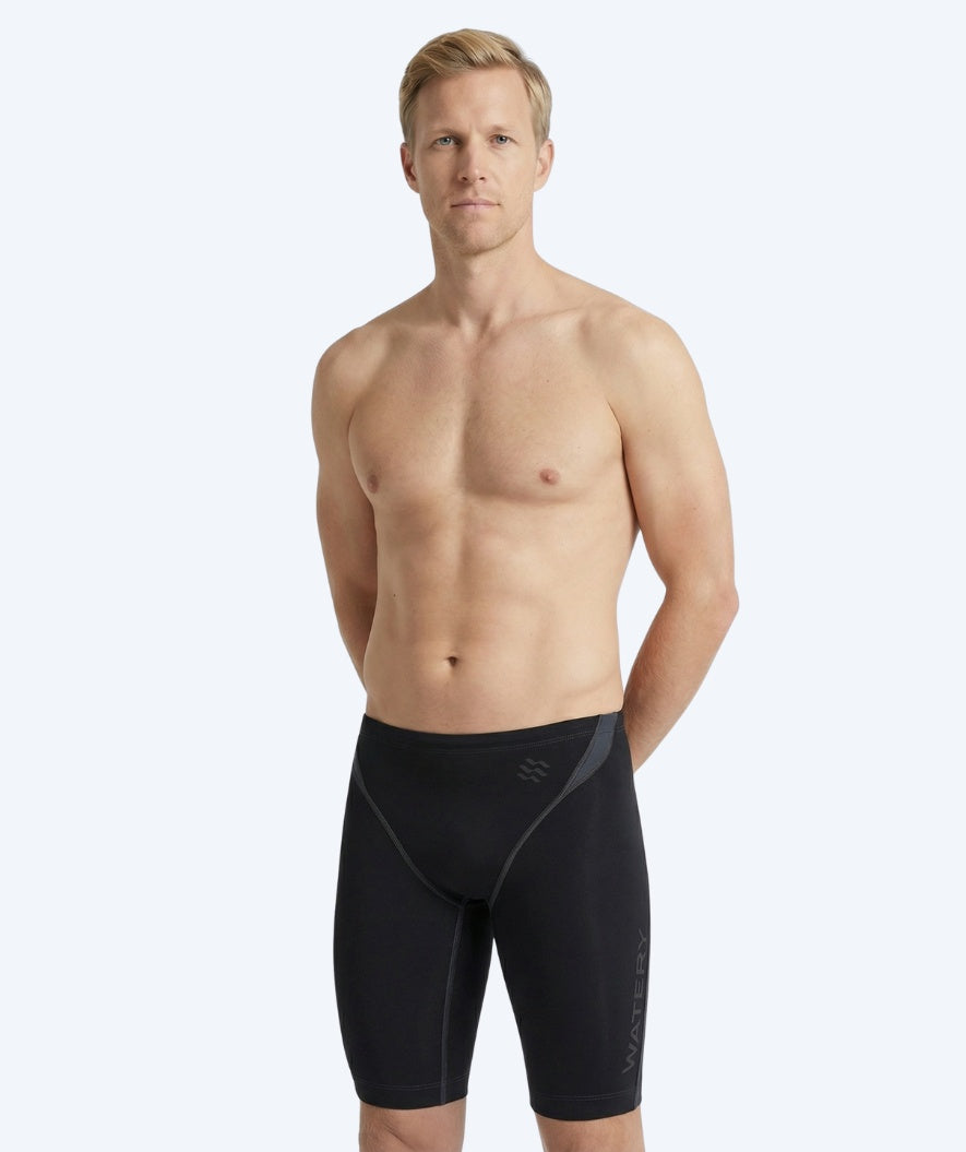 Watery Wettkampf Badehose für Herren - Rapidskin 2.0 - Schwarz