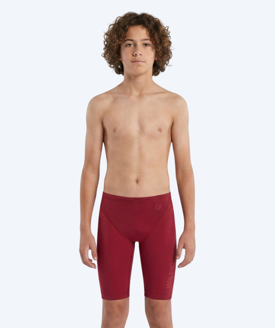 Watery Wettkampf Badehose für Jungen - Rapidskin 2.0 - Rot