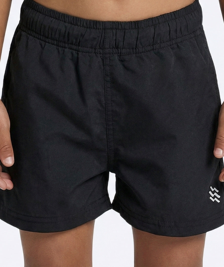 Watery Badeshorts für Jungen - Waverly - Schwarz