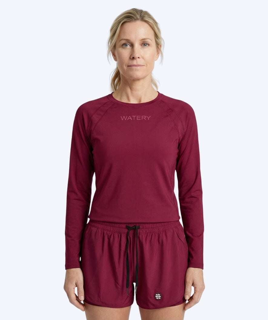 Watery Badeshorts für Damen - Remington - Dunkelrot