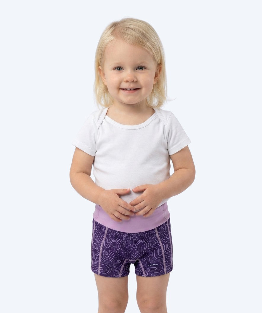 Watery Schwimmwindelhosen für Kinder - Thetis Youngster - Rosa/Lila