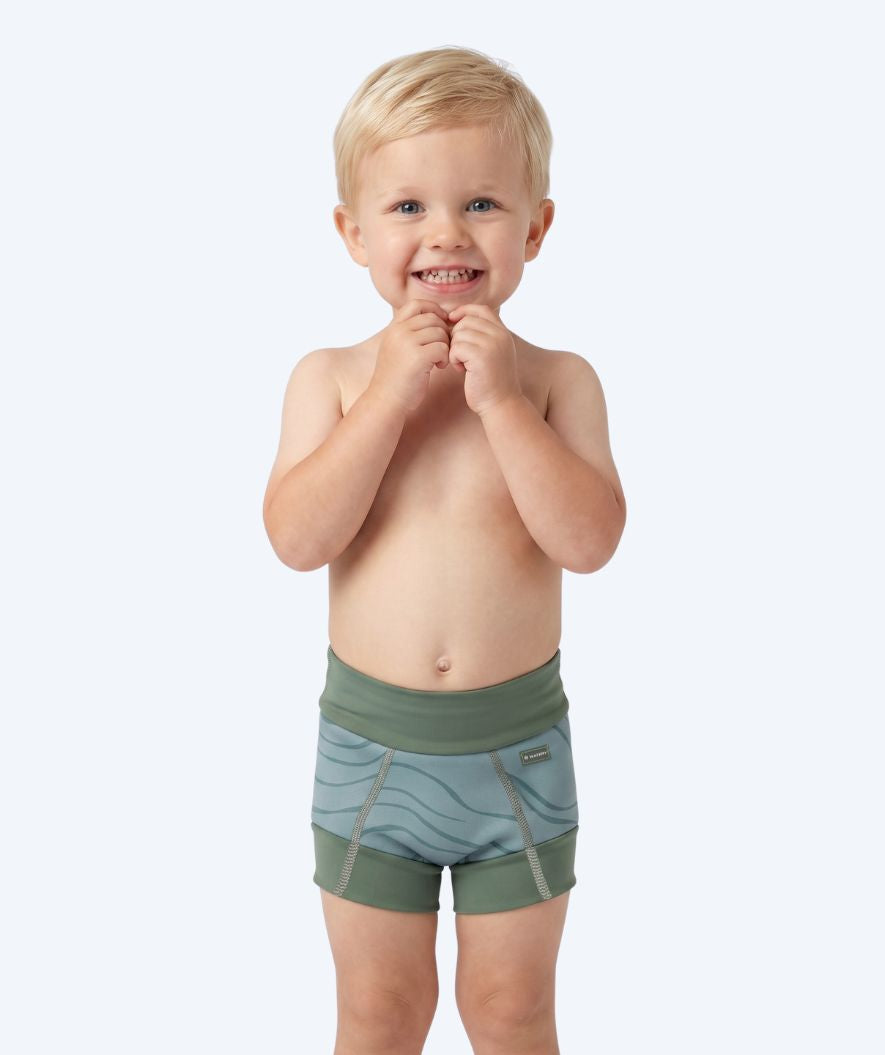 Watery Schwimmwindelhosen für Kinder - Neoprene Swim Nappy - Fjord Green