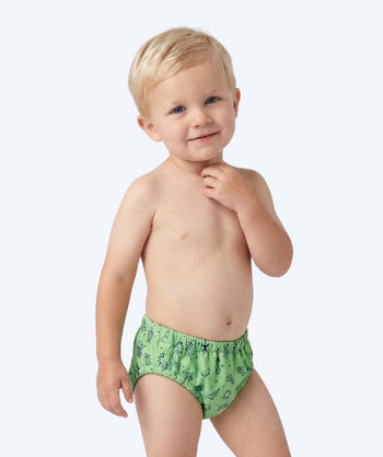 Watery Schwimmwindelhosen für Kinder - Foss Lining Nappy - Atlantic Green