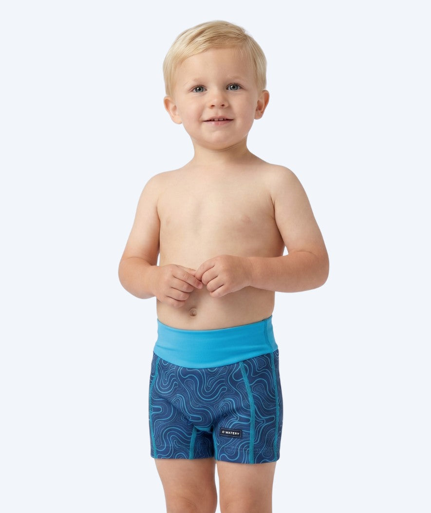 Watery Schwimmwindelhosen für Kinder - Thetis Youngster - Blau