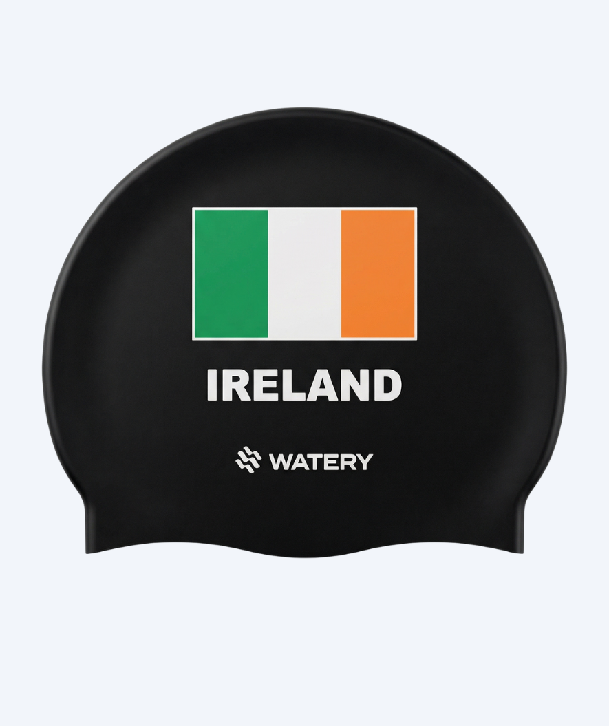 Watery Badekappe - Ireland - Schwarz