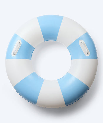 Watery Schwimmreifen - Cabana Stripe - Hellblau/Weiß