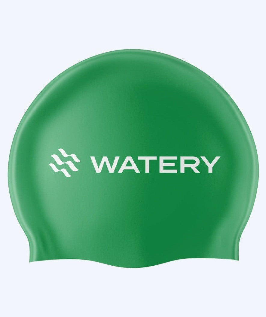 Watery Badekappe (ab 10 Jahre) - Signature Latex - Grün