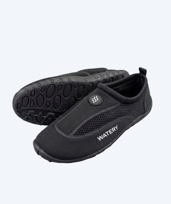 Watery Schwimmschuhe für Erwachsene - Crab - Schwarz