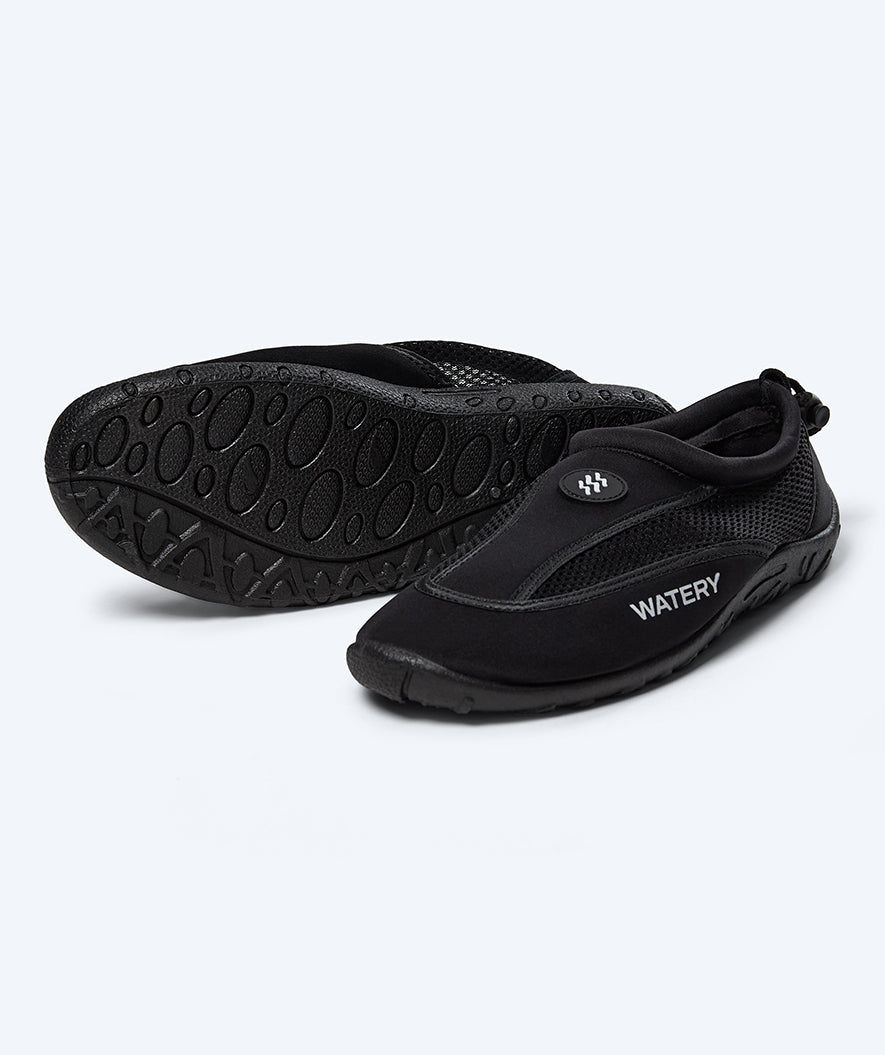 Watery Schwimmschuhe für Kinder - Crab - Schwarz