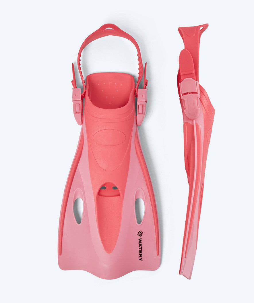 Watery Taucherflossen für Kinder - Launch - Rosa