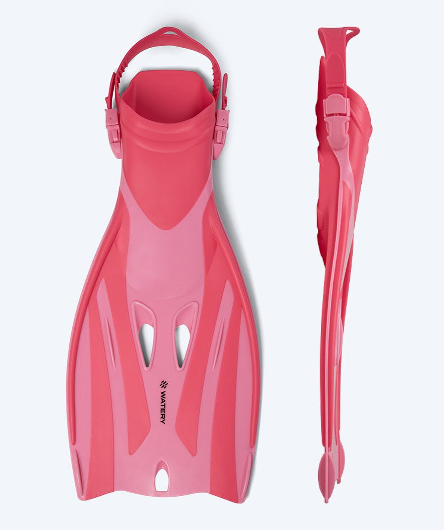 Watery Taucherflossen für Erwachsene - Shack - Rosa