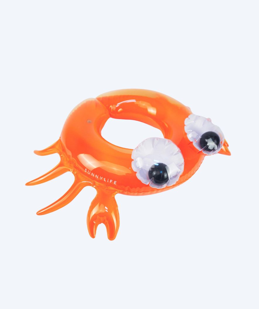 Sunnylife Schwimmring für Kinder - Kiddy Crab - Orange