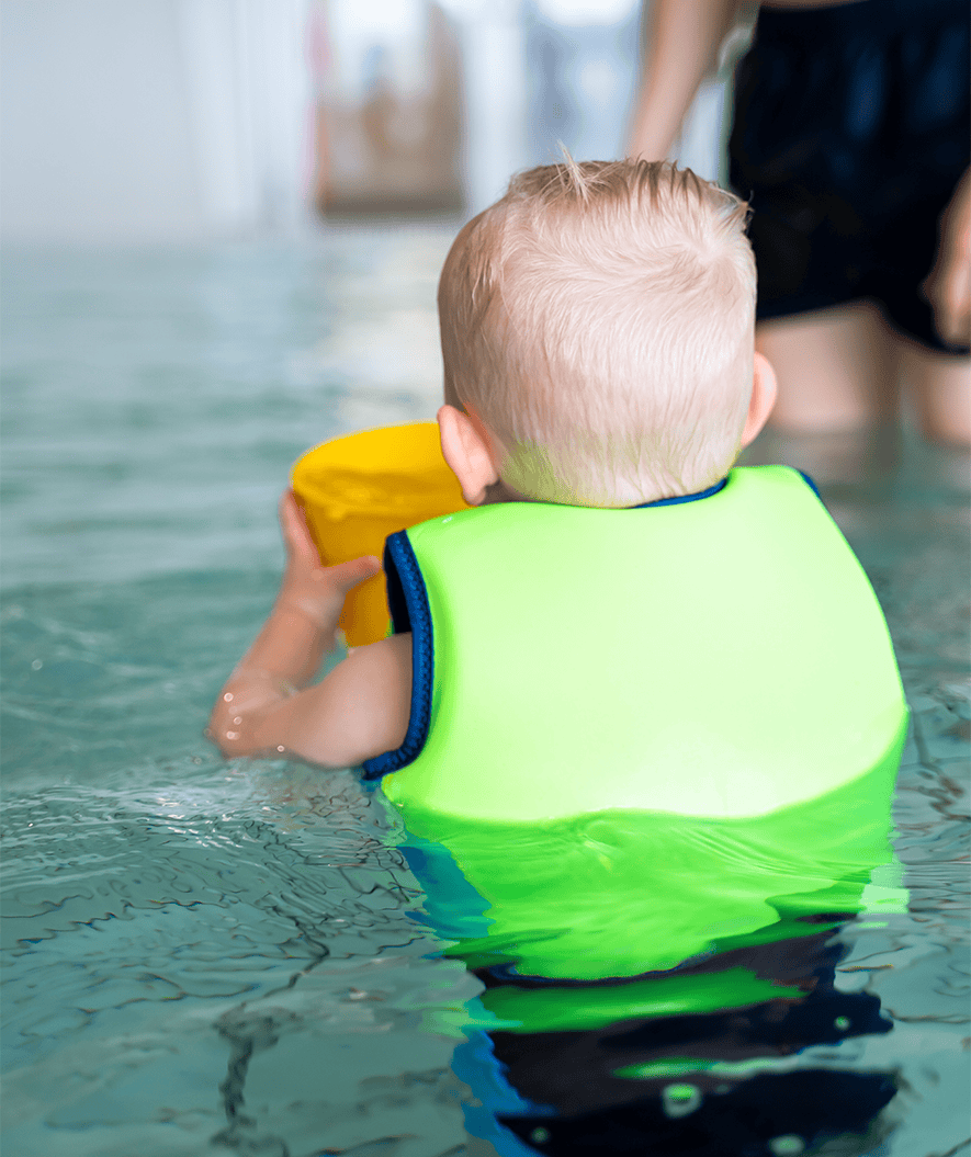 Watery Schwimmweste für Kinder (2-10) - Basic - Grün