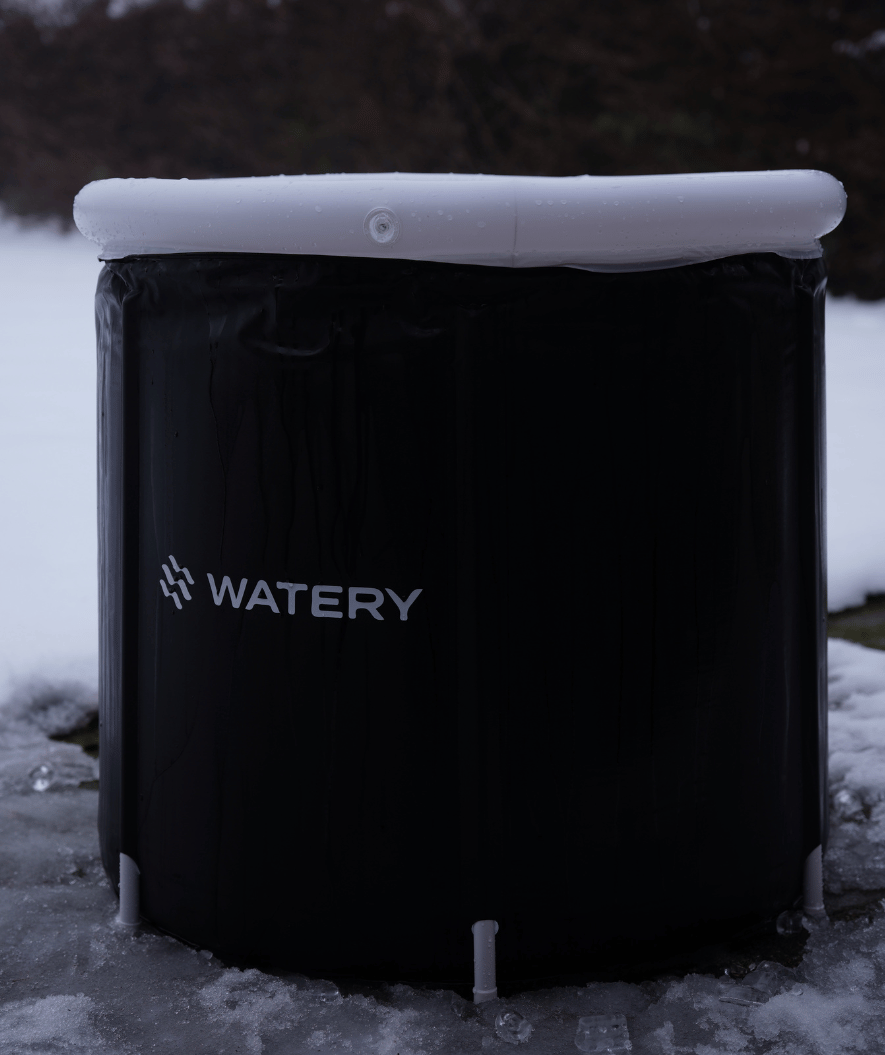 Watery aufblasbares Eisbad - Hero - Schwarz