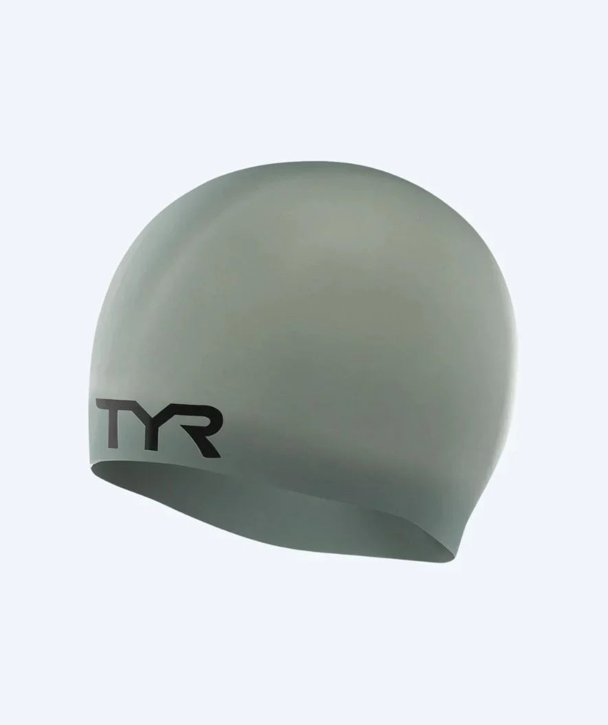 TYR badehætte - Silicone - Mørkegrå