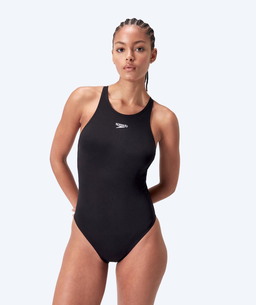 Speedo Badeanzug für Damen - Endurance V-Back - Schwarz