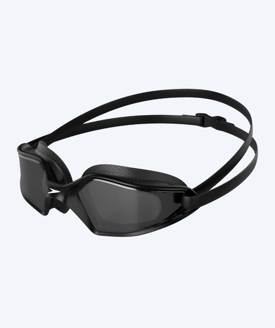 Speedo Schwimmbrille fürs Training - Hydropulse - Schwarz/grau (Smoke linse)