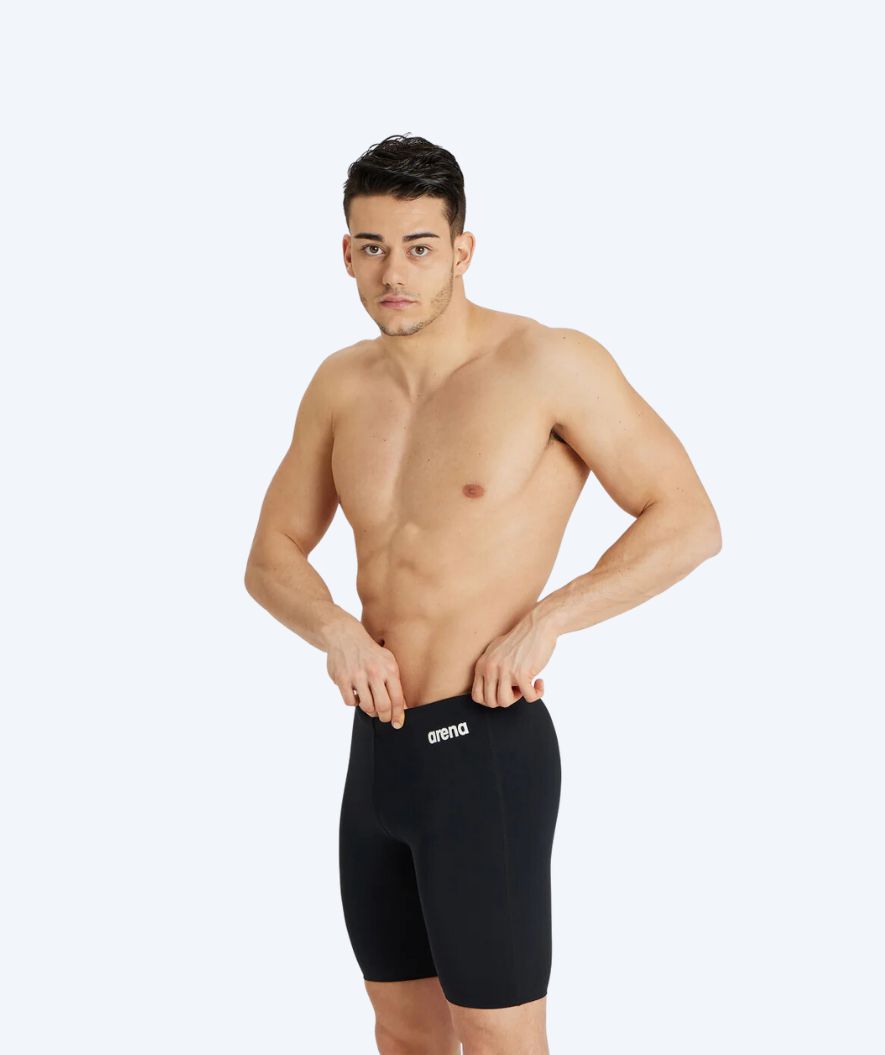 Arena lange Badehose für Herren - Team Swim Solid - Schwarz