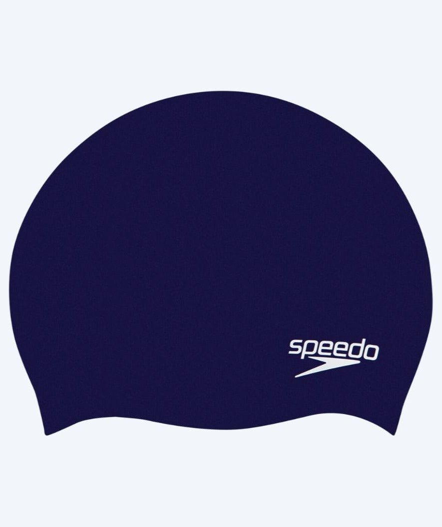 Speedo Badekappe für Junior (6-16) - Plain - Dunkelblau