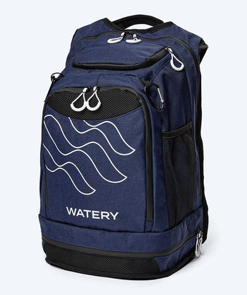 Watery Schwimmtasche - Viper Elite 45L - Dunkelblau/weiß