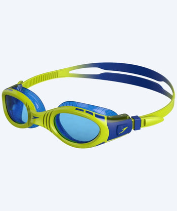 Speedo Schwimmbrille für Kinder (6-14) - Futura Biofuse - Dunkelblau/grün