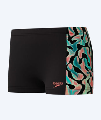 Speedo Aquashorts für Jungen - Digital Panel - Schwarz/Grün