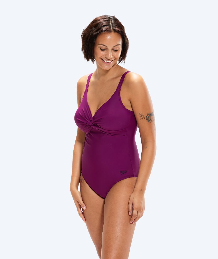 Speedo Badeanzug für Damen - Brigitte - Lila