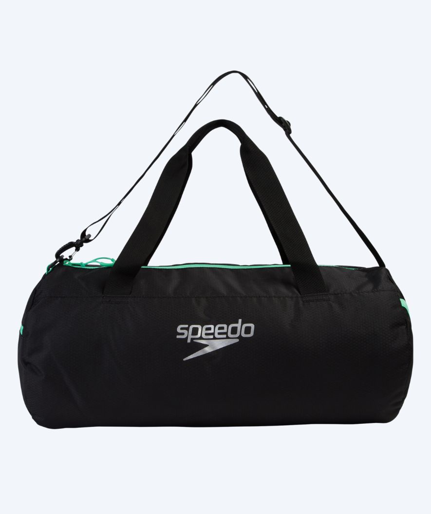 Speedo wasserabweisende Duffel-Tasche - Schwarz/grün