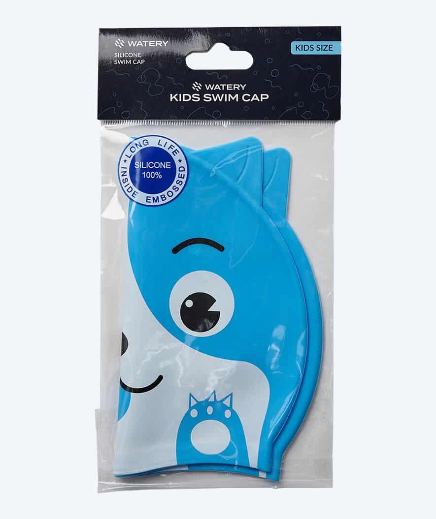 Watery Badekappe für Kinder - Dashers - Cat (Hellblau)