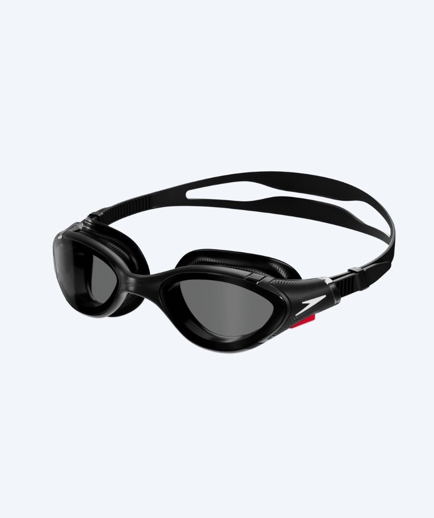 Speedo Sporttaucherbrille - Biofuse Flexiseal - Schwarz (Smoke Linse)