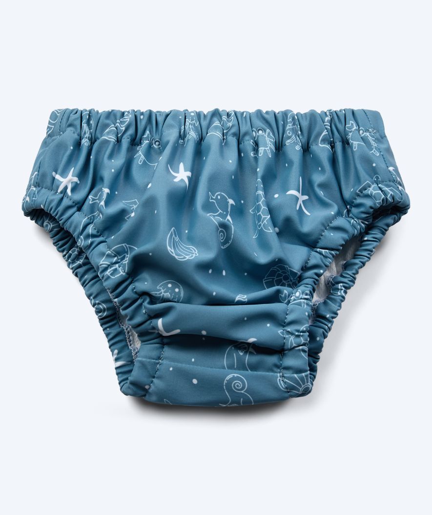Watery Schwimmwindelhosen für Kinder - Foss Lining Nappy - Atlantic Blue