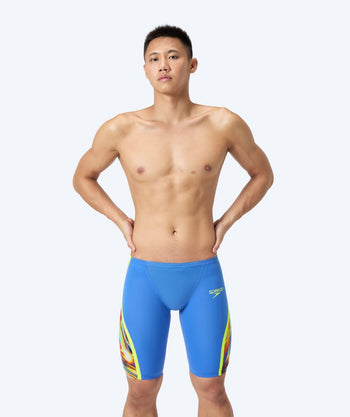 Speedo Wettkampf Badehose für Herren - LZR Pure Intent 2.0 - Hellblau/Mehrfarbig
