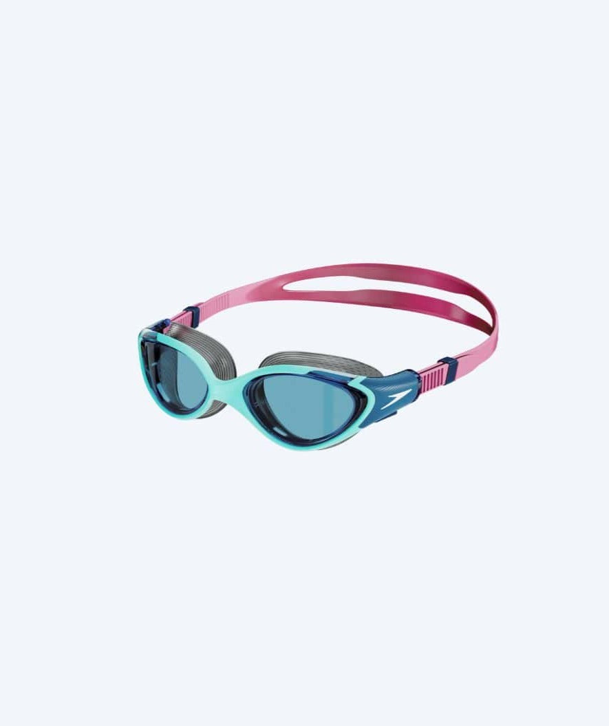 Speedo Schwimmbrille für Damen - Biofuse 2.0 - Blau/rosa