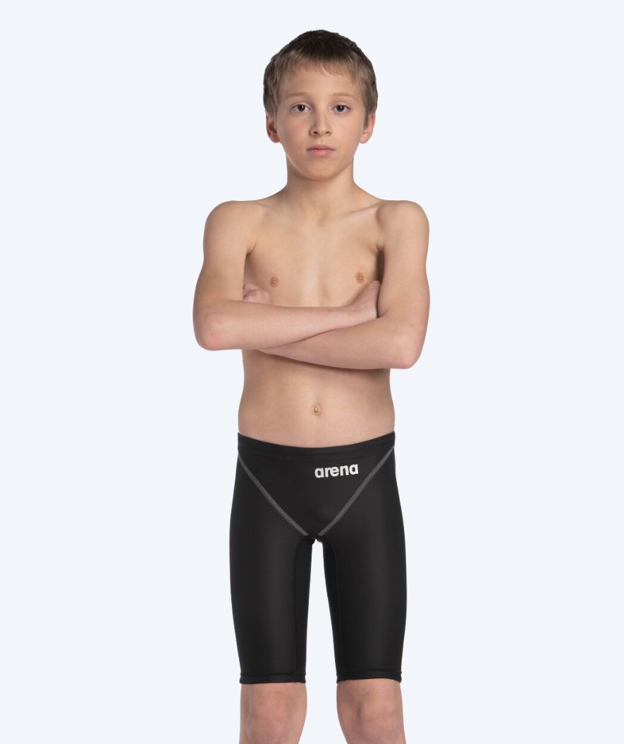 Arena Wettkampf Badehose für Jungen - Powerskin ST NEXT - Schwarz