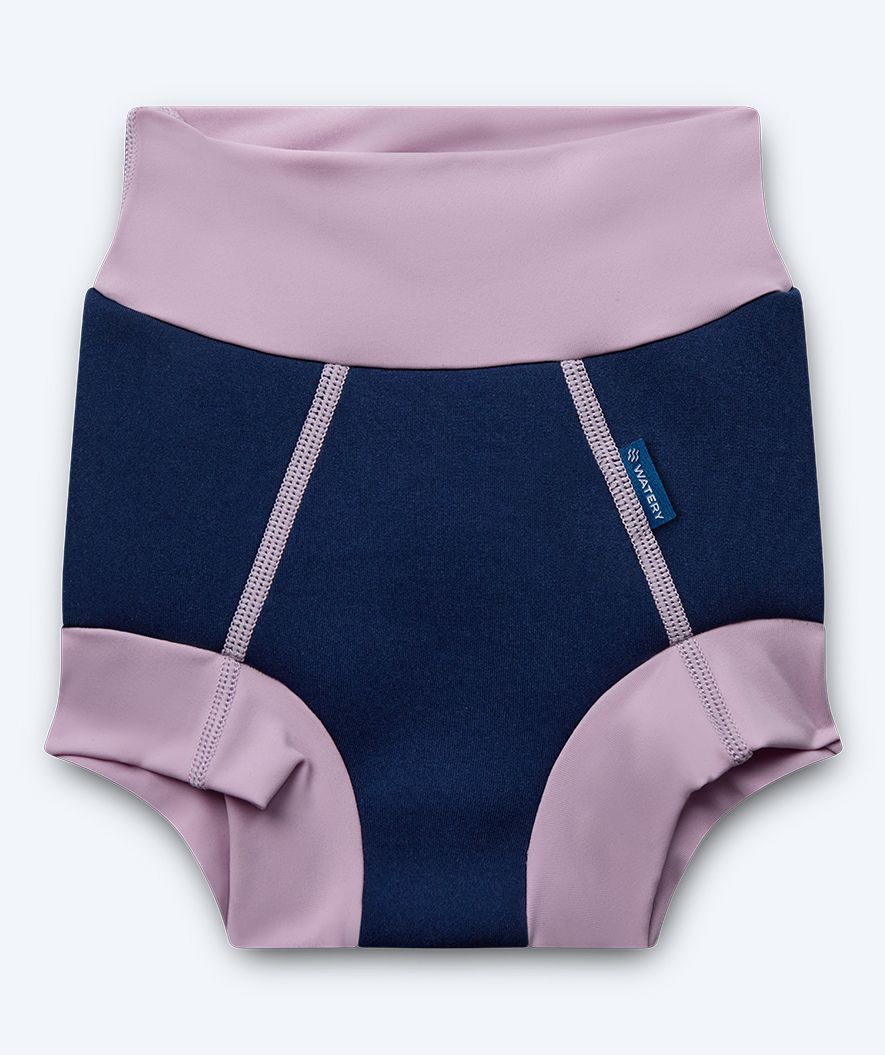Watery Windelbadehose für Kinder - Neopren Swim Nappy - Atlantic Purple