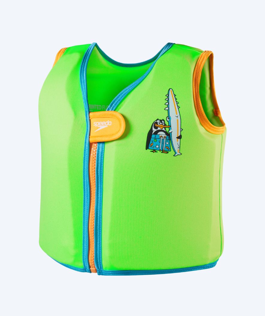 Speedo Schwimmweste für Kinder - Character Printed - Grün/blau