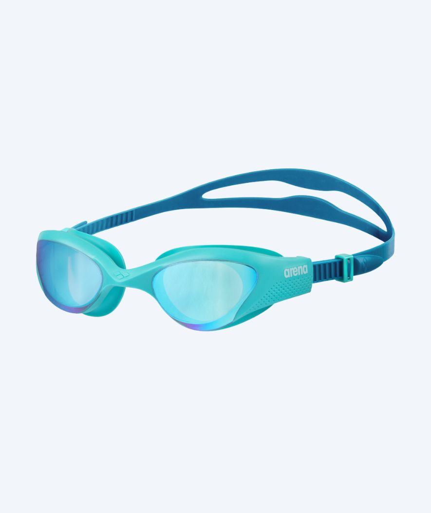 Arena Schwimmbrille fürs Training - The One Mirror - Türkis/blau