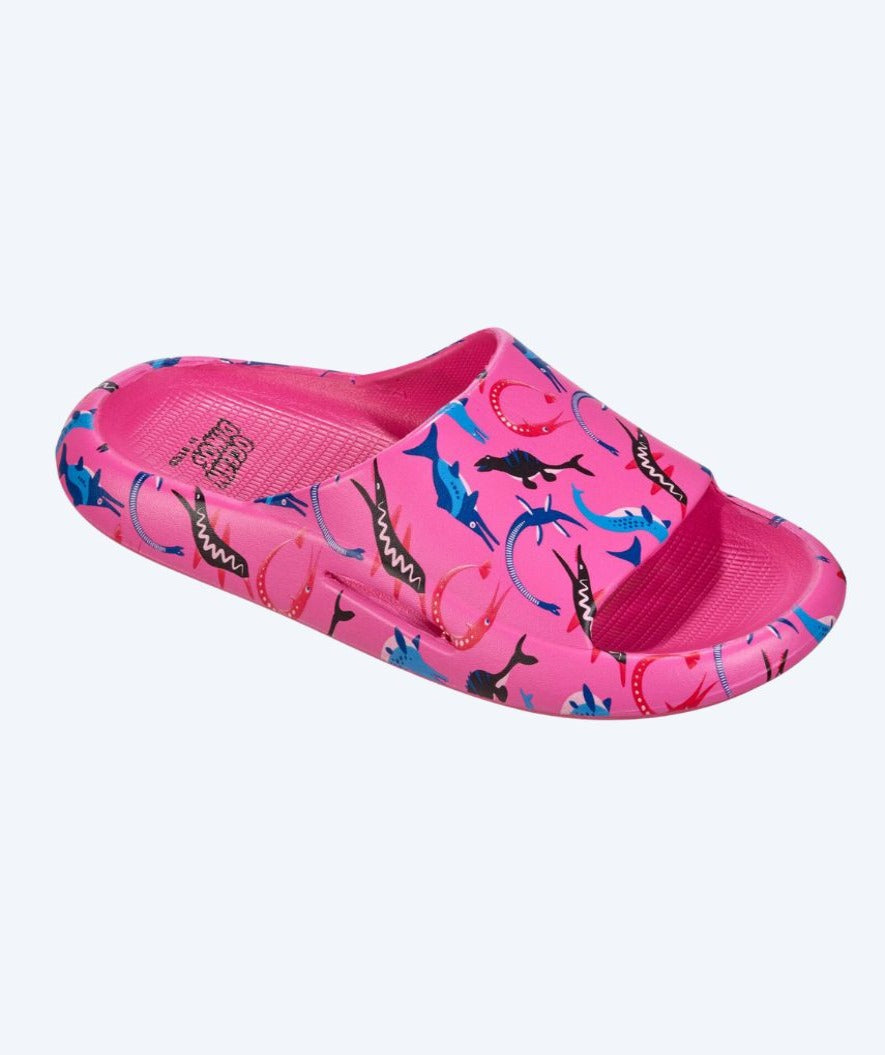 Beco Wassersandalen für Kinder - Ocean Dinos - Rosa