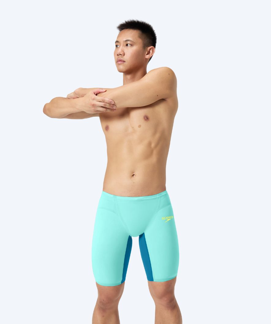 Speedo Wettkampf Badehose für Herren - LZR Pure Valor 2.0 - Hellblau/donkerblau