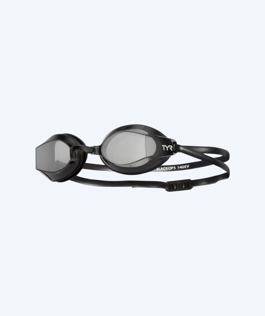 TYR Schwimmbrille - Blackops 140 EV - Schwarz (Smoke Scheiben)