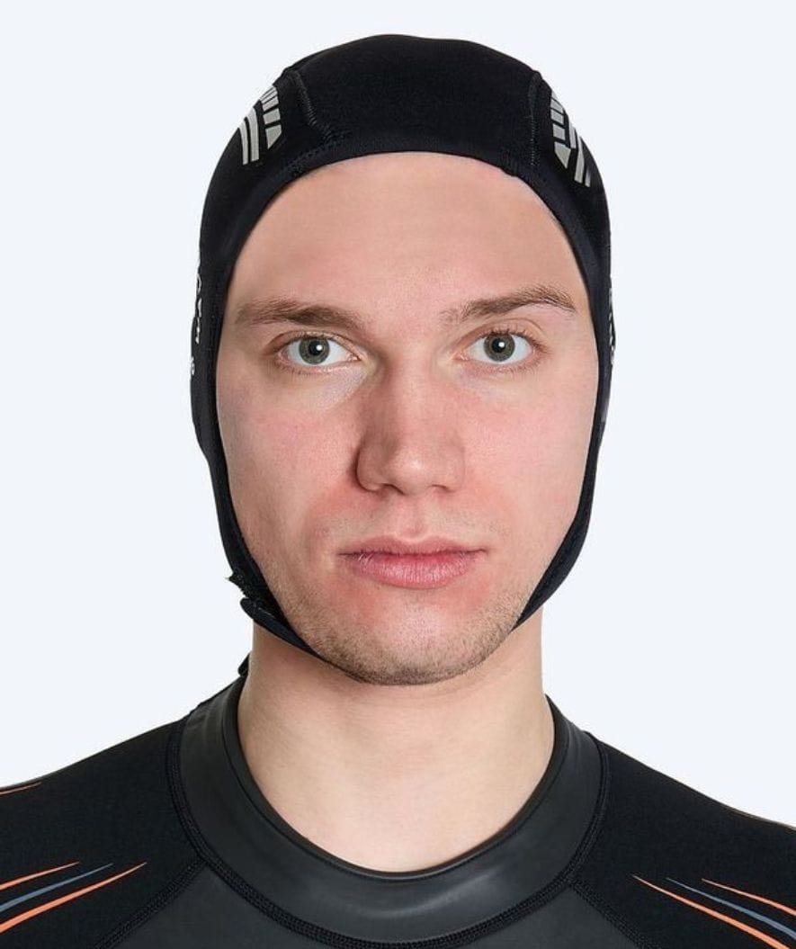 Watery Neoprenkappe - Reptile (3mm) - Schwarz