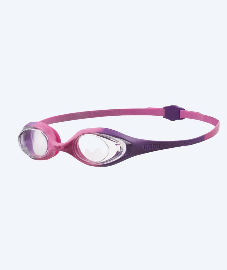 Arena Schwimmbrille für Kinder (6-12) - Spider - Rosa/lila
