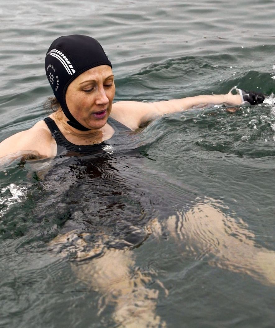 Watery Neoprenkappe - Reptile (3mm) - Schwarz